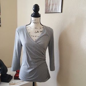 Spiegel faux wrap top